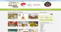 Desktop Screenshot of concursotapas.diariosur.es