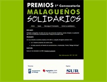 Tablet Screenshot of premios-solidarios.diariosur.es